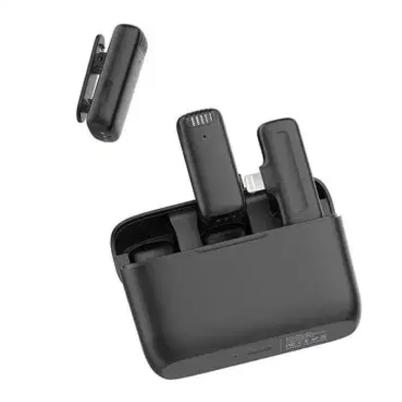 Microfone para smartphone Ulanzi J12LT preto