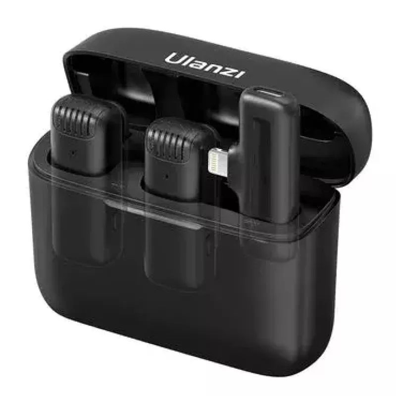 Microfone para smartphone Ulanzi J12LT preto
