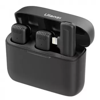 Microfone para smartphone Ulanzi J12LT preto