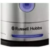 Fervedor elétrico Russell Hobbs Quiet Boil 26300-70, 1,7 l, 2400 W, aço inoxidável, base rotativa, elemento de aquecimento oculto, prateado