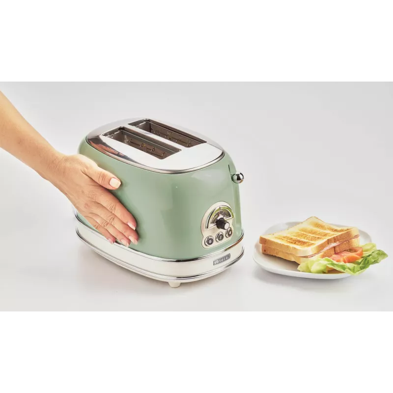 Ariete 0155/04 6 2 fatias 810 W verde