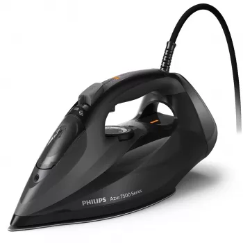 Ferro de engomar Philips DST7511/80 ferro a seco e a vapor base SteamGlide Elite 3200 W preto