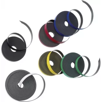 Fita adesiva magnética Nobo 10 mm x 10 m, preto, 10 mm, 390 g, 190 mm, 16 mm, 160 mm