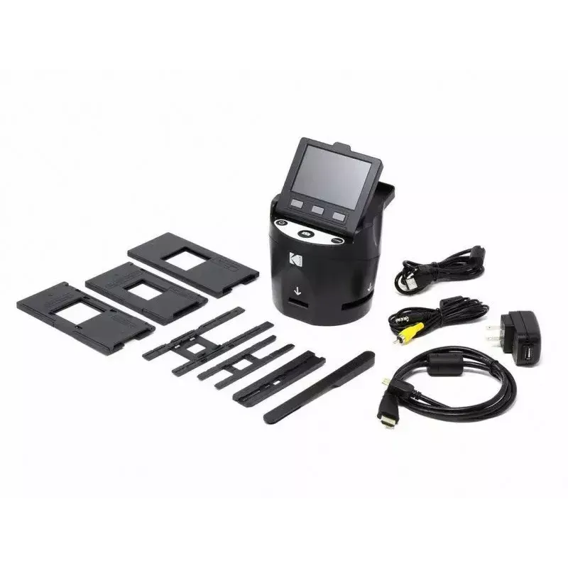 Scanner de filmes e diapositivos Kodak Scanza RODFS35EU, 14 MP, LCD de 3,5 polegadas, SD/USB/HDMI
