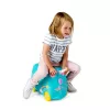Mala Trunki Una o unicórnio 4 rodas 18 L rosa turquesa amarelo