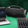 Altifalante de festa HAMA UltiMate Pro 120 W, sem fios Bluetooth, à prova de água, bateria incorporada, carregamento USB-C