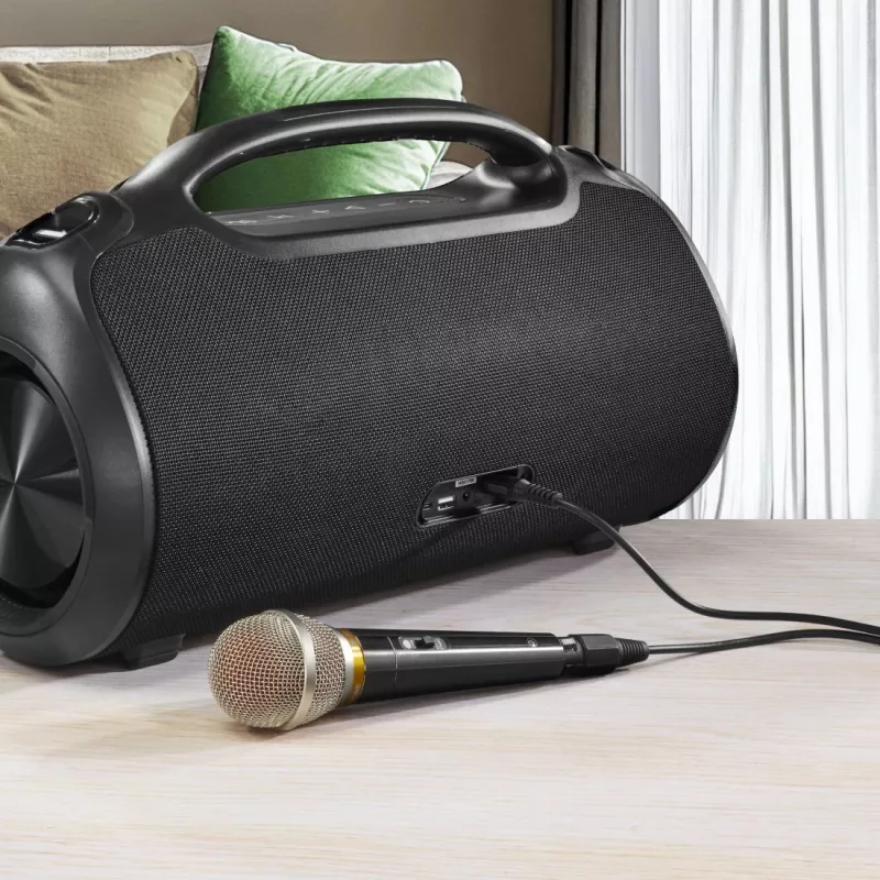 Altifalante de festa HAMA UltiMate Pro 120 W, sem fios Bluetooth, à prova de água, bateria incorporada, carregamento USB-C