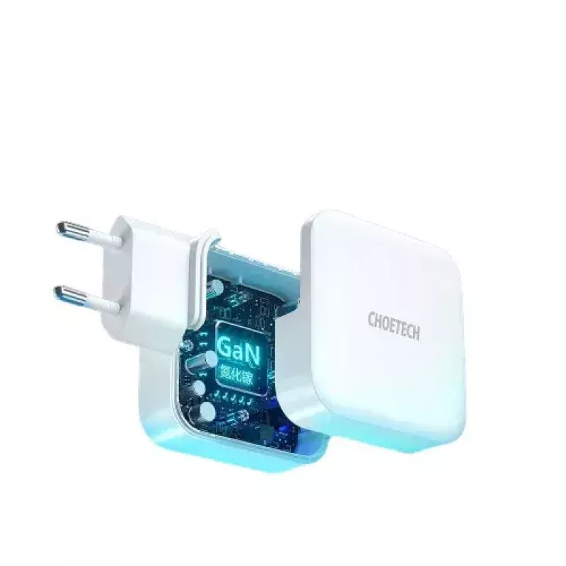 Carregador de interior Choetech PD8002 universal branco