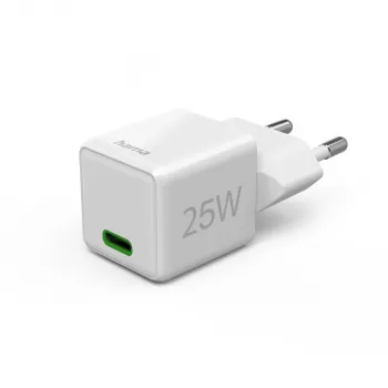 Carregador móvel Hama 00201981 headset, powerbank, smartphone, tablet branco AC carregamento rápido interior