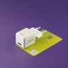 Carregador móvel Hama 00201981 headset, powerbank, smartphone, tablet branco AC carregamento rápido interior
