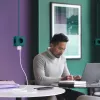 Carregador móvel Hama 00201981 headset, powerbank, smartphone, tablet branco AC carregamento rápido interior