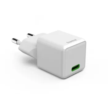 Carregador de interior Hama 00201980 carregamento rápido branco USB Type-C