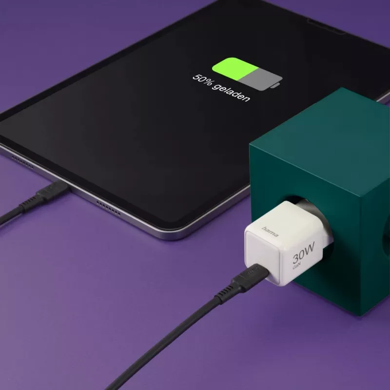 Carregador móvel Hama 00201982 smartphone, tablet branco AC carregamento rápido interior