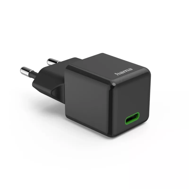 Hama 00201985 Carregador para dispositivos móveis smartphone preto carregamento rápido AC interior