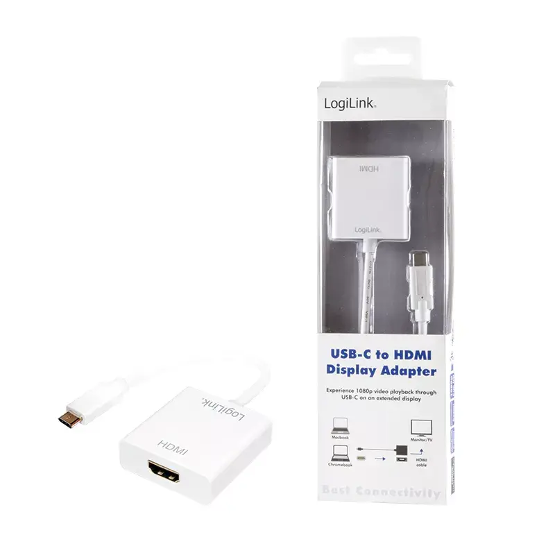 Adaptador gráfico USB LogiLink UA0236A branco
