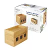Caixa para cabos LogiLink KAB0076 madeira 140x255x165 mm