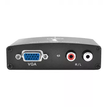 Conversor VGA e áudio para HDMI Lindy 38165