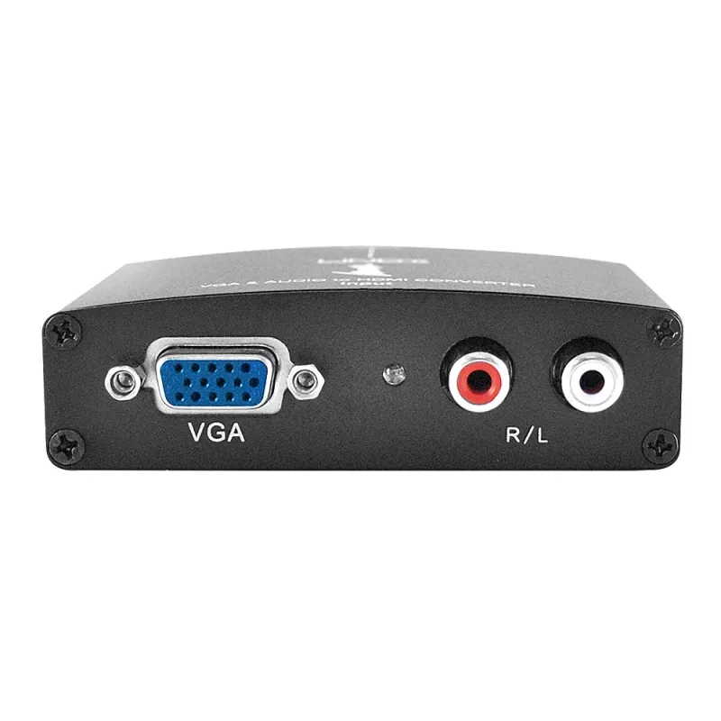Conversor VGA e áudio para HDMI Lindy 38165