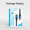 Vention Cabo HDMI 2.1 entrançado de algodão, 8K 60Hz/4K 120Hz, M/M, 3 m, azul
