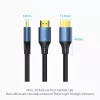 Vention Cabo HDMI 2.1 entrançado de algodão, 8K 60Hz/4K 120Hz, M/M, 3 m, azul