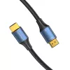 Vention Cabo HDMI 2.1 entrançado de algodão, 8K 60Hz/4K 120Hz, M/M, 3 m, azul