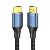 Vention Cabo HDMI 2.1 entrançado de algodão, 8K 60Hz/4K 120Hz, M/M, 3 m, azul