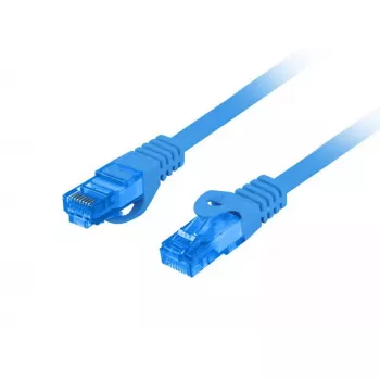 Cabo de rede Lanberg PCF6A-10CC-2000-B RJ-45 Cat6a 20 m azul