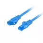 Cabo de rede Lanberg PCF6A-10CC-2000-B RJ-45 Cat6a 20 m azul