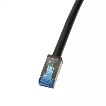 Cabo de rede LogiLink CQ7123S RJ-45 Cat6a 30 m preto