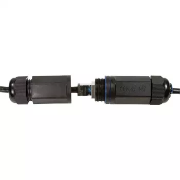 Cabo de rede LogiLink CQ7143S RJ-45 Cat6a 50 m preto
