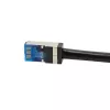 Cabo de rede LogiLink CQ7143S RJ-45 Cat6a 50 m preto