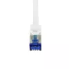 Cabo de rede LogiLink C6A081S RJ-45 Cat6a 7,5 m branco