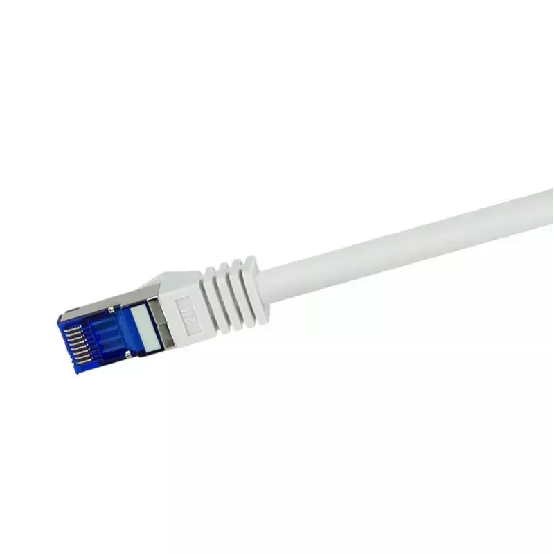 Cabo de rede LogiLink C6A022S RJ-45 Cat6a 0,5 m cinzento