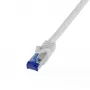 Cabo de rede LogiLink C6A082S RJ-45 Cat6a 7,5 m cinzento