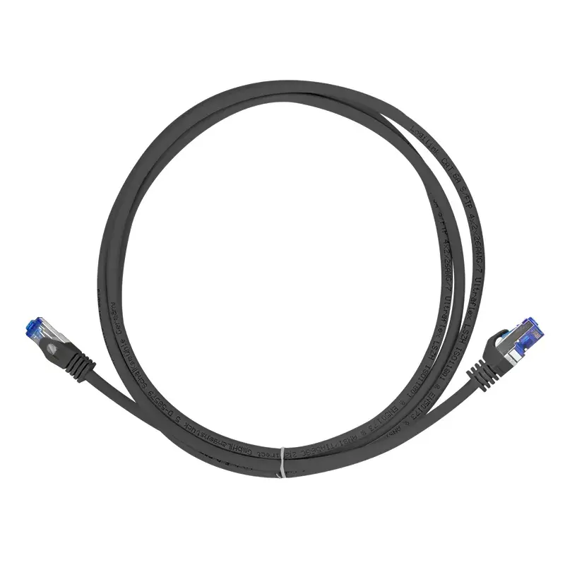 Cabo de rede LogiLink C6A093S RJ-45 Cat6a 10 m preto