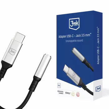 Cabo USB 3MK 3,5 mm jack 3,5 mm 1 unid. USB-C para jack 3,5 mm