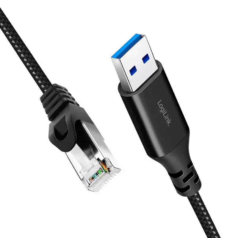 Cabo de rede LogiLink CU0403 RJ-45 Cat6 3 m preto