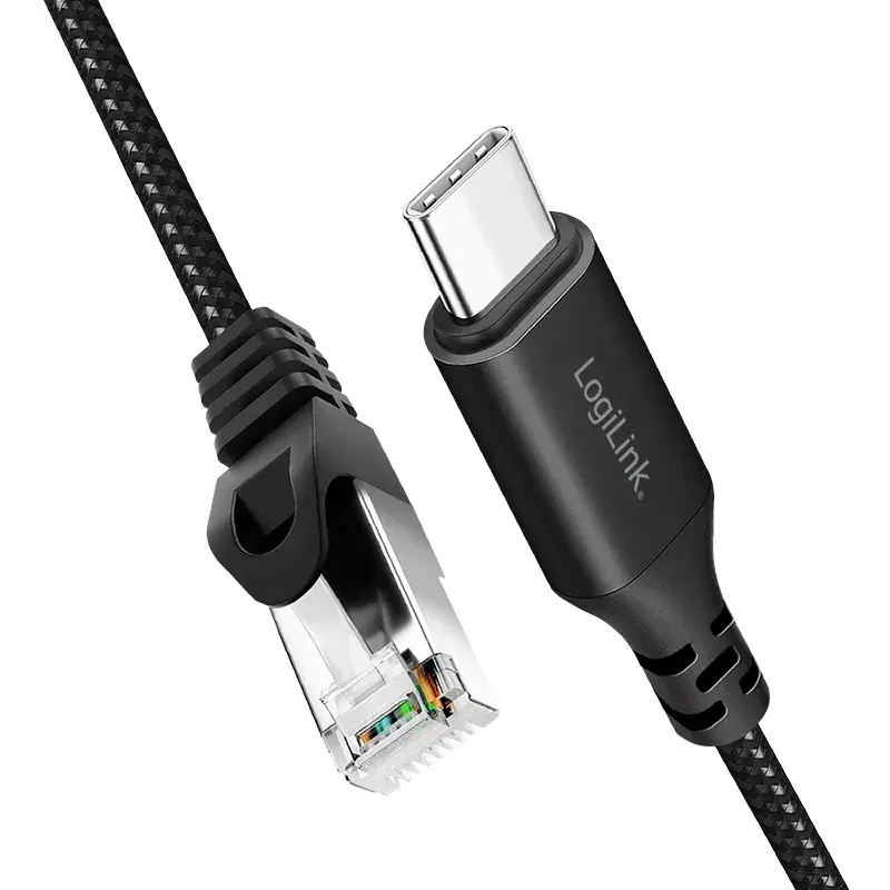 Cabo de rede LogiLink CU0413 RJ-45 Cat6 3 m preto