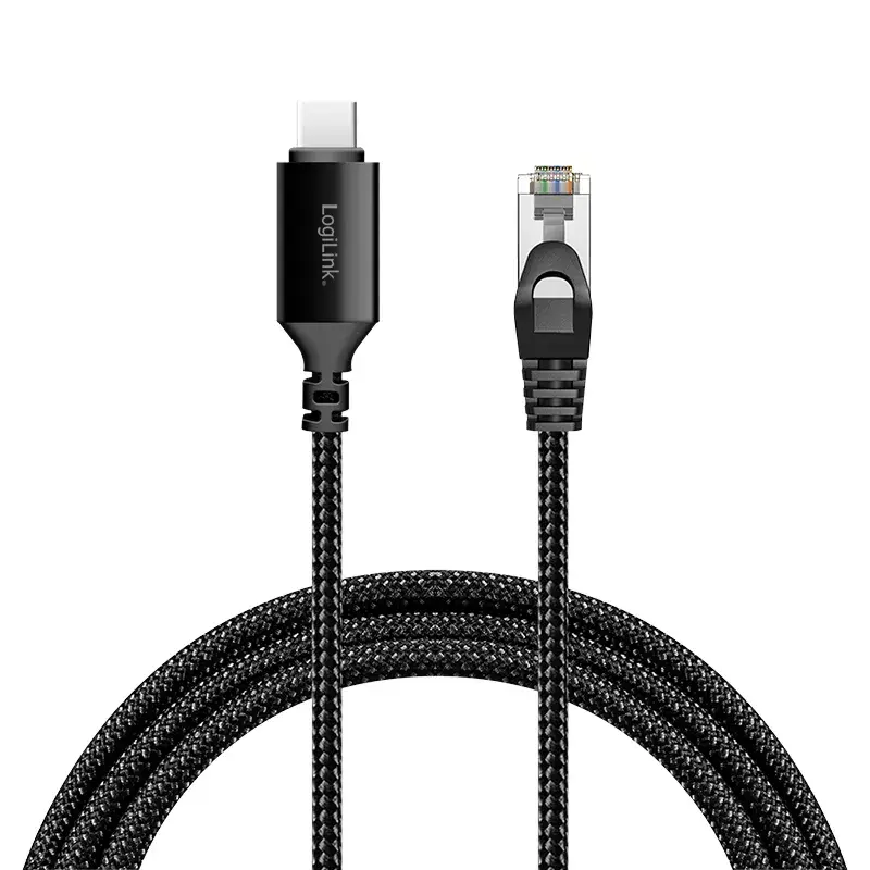 Cabo de patch LogiLink CU0415 RJ-45 Cat6 7,5 m preto