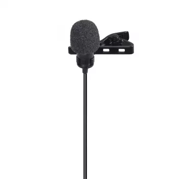 Microfone de lapela Hama Smart preto