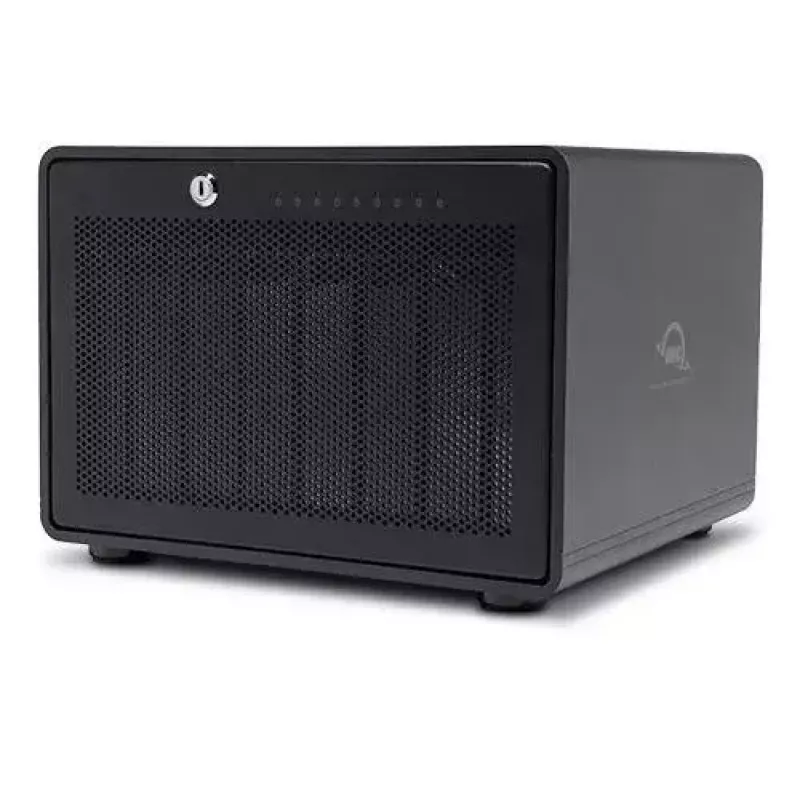 Conjunto de discos OWC ThunderBay 8 Desktop Preto 8 unidades HDD SSD