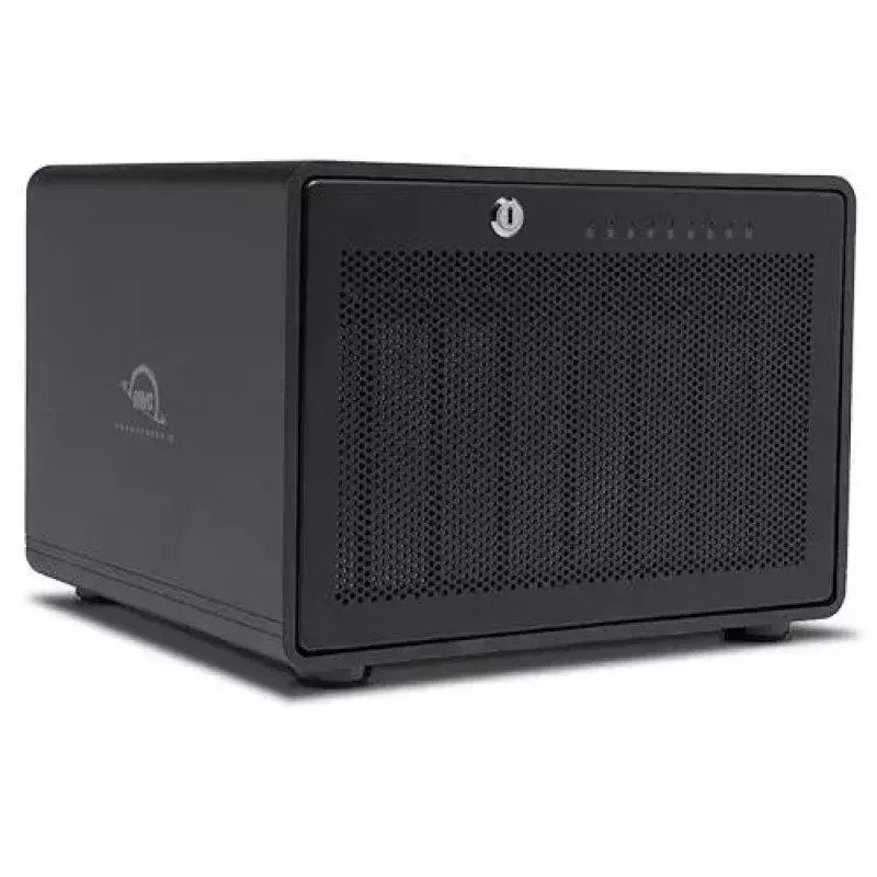 Conjunto de discos OWC ThunderBay 8 Desktop Preto 8 unidades HDD SSD