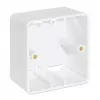 Caixa de superfície Intellinet 771900 771917 80x80x45mm Branco sinal RAL9003