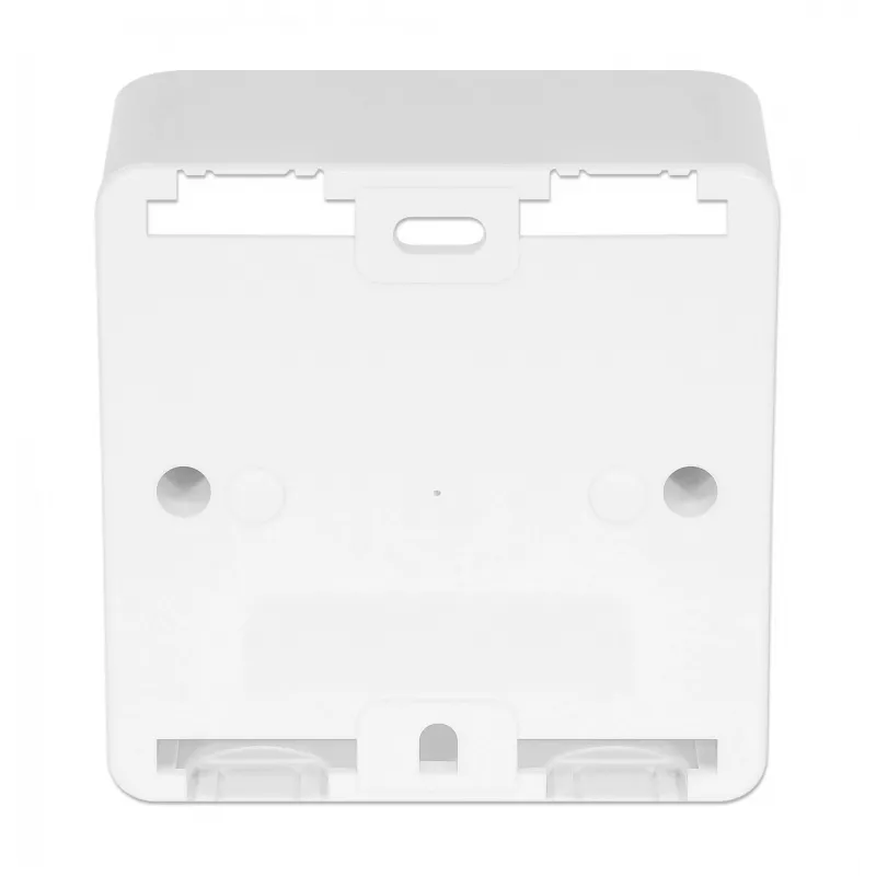 Caixa de superfície Intellinet 771900 771917 80x80x45mm Branco sinal RAL9003