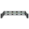 Intellinet 716345 Suporte para calha DIN de 19 polegadas com profundidade ajustável, 2U