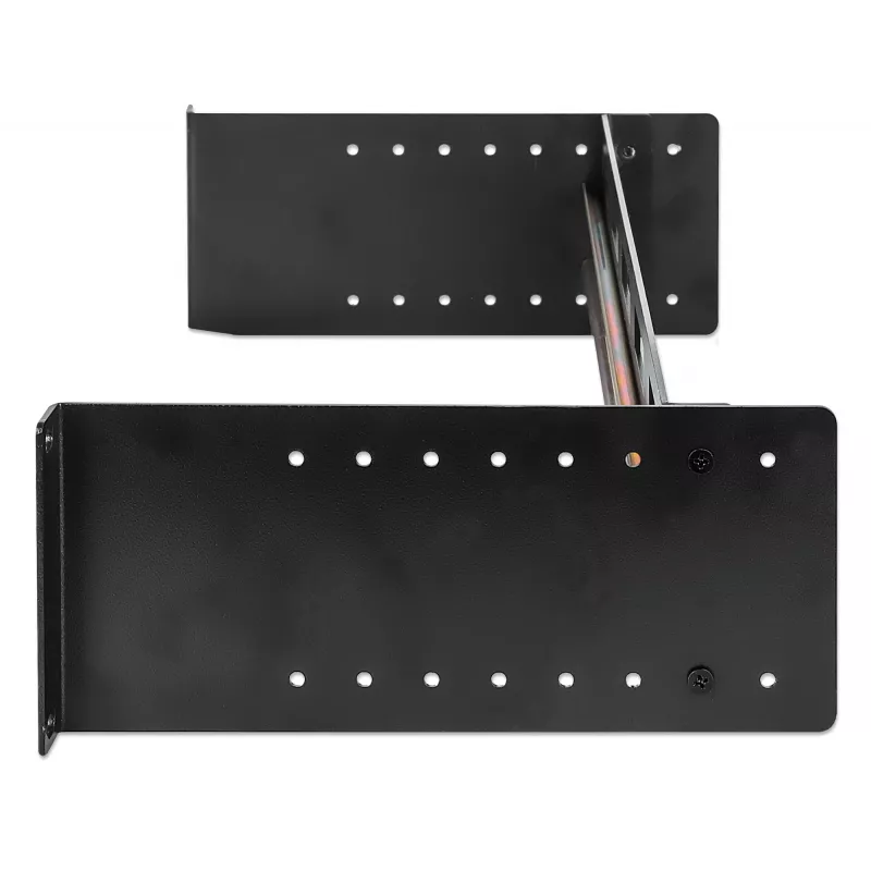 Intellinet 716345 Suporte para calha DIN de 19 polegadas com profundidade ajustável, 2U
