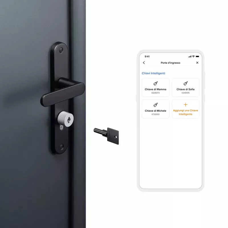 Netatmo NDL-K1U chave NFC para fechadura inteligente, preta, 20 g