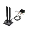 Placa de rede Edimax EW-7833AXP WLAN Bluetooth 2400 Mbit/s