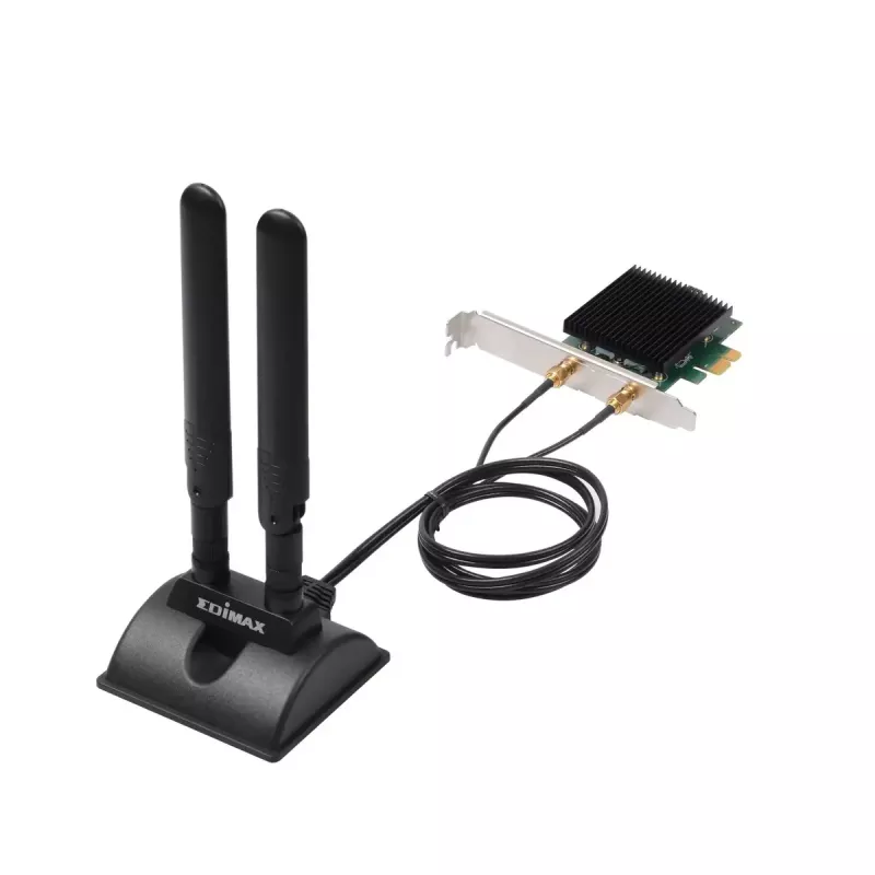 Placa de rede Edimax EW-7833AXP WLAN Bluetooth 2400 Mbit/s
