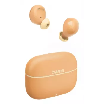 Hama Freedom Buddy II Headset True Wireless Stereo (TWS) In-Ear Chamadas/Música Bluetooth Laranja